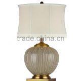 BISINI Antuque Decorative Gilding Ceramic Table Lamp for Hotel thumbnail-1