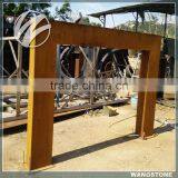 Corten Steel Outdoor Water Fountain/Water Curtain thumbnail-2