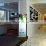 Glass Waterfall Bedroom Partition thumbnail-1