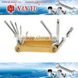 8PC Folding Hollow Star Key Wrench Set Hand Tool thumbnail-1