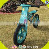 2017 Wholesale Original Work Children Wooden Balance Bikes for Boys W16C178 thumbnail-3