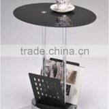 Living Room Furniture Glass Top Cheap Coffee Table thumbnail-6