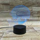 NFL Football Team 7 Color Change 3D Illusion Led Lamp Touch Switch Table Lamp LED Night Light for Decoration thumbnail-3