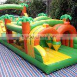 100 Foot Inflatable Obstacle Course Bounce Houses Inflatable Fun Run for Rent thumbnail-3