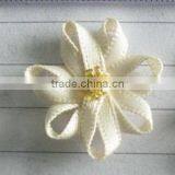 MSD Wholesale Ribbon Flower for Clothing /Socks Decoration thumbnail-1