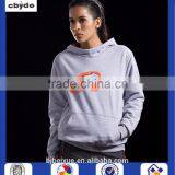 2016 NEW Style Top Trend Tall Plain Grey Pull Over Work Hoody Unisex Hoodie thumbnail-1