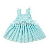 Summer Boutique Baby Girl's Dress Hot Sale New Design High Quality Vintage Lace Dress Flower Girl Dress thumbnail-3