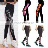 Sublimated Printing Yoga Leggings With Custom Logo thumbnail-6
