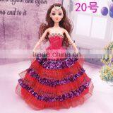 Wholesale 11 Inch Cheap Doll Clothing Barbie Doll Dress Baby Toy thumbnail-3