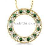 Gold Plated Pendant, Imitation Jewelry, Fashion Pendant Jewelry, Charms, Pendant. thumbnail-1