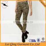 Sexy Fashion Women Tight Pants Elastic Trousers Camo thumbnail-2