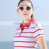 2017 Hot China Wholesale Best Selling Cotton Ladies Womens Polo Shirts Great Workmanship High Made Wholesale Polo T-shirts thumbnail-1
