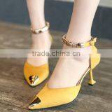 Zm50068b Hot Sale Women High Heel Shoes New Style Europe Ladies Shoes thumbnail-1