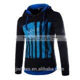 Mens Custom Cotton Blend Long Sleeve Print Jacket Sweatshirt Hoodies thumbnail-6