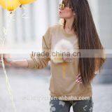 Mohair Ball Ice Cream Printed Sweatshirt Mommy And Me Pullover Custom Hoodies thumbnail-5