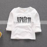 Children Long Sleeve t Shirt and Blank Printing Boys t Shirt Tee thumbnail-5