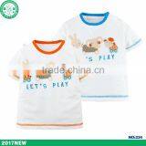 O-neck Design Custom Printing Unisex Baby Boy Clothes t Shirt thumbnail-3
