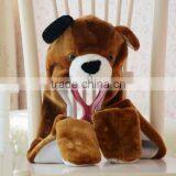 Husky Plush Animal Hat / Scarf / Mittens - Husky thumbnail-1