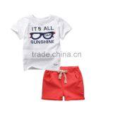 Wholesale Cool Fashion Sports Style Baby Boy Clothing Sets for Summer thumbnail-5