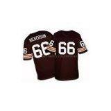 Cleveland Browns 66 HICHERSON Brown Jerseys thumbnail-1