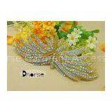 Sew on Bling Bridal Rhinestone Beaded Applique For Wedding Dresses thumbnail-1