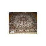 Persian Hand Knotted Silk Carpet thumbnail-2