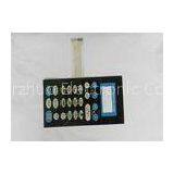 Flat Keypad Membrane Touch Switch For Graphic Plolter IP67 Waterproof