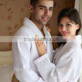 Fashion Wearable Waffle Bathrobe for Spa thumbnail-2