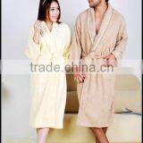 Cotton Custom Size Bathrobe Cotton Robes for Adults Terry Cotton Sleepwear thumbnail-1