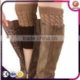 Fashion In Stock Knee High Womens Lace Button Leg Warmer Wholesale thumbnail-1