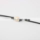 Fashion Chocker Necklaces Black Korea Wax Rope Choker Necklace With Shell thumbnail-4