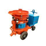 Low rebound rate air driven concrete gunite machine