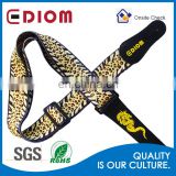 Wholesale sublimation screen printed custom punk guitar parts with leather ends
