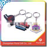Guangzhou Promotional Gifts Pvc Rubber Keychain/company Advertising Pvc Keychain thumbnail-3