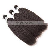 2017 Hot Sale Kinky Straight 10a Grade Brazilian Hair Double Drawn thumbnail-1