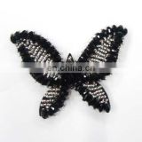 2013 newest beaded handmake butterfly hair comb hair headband hair pin hair accessory garment accessory