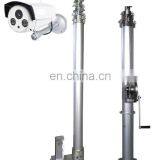 4m-20m Mobile Shelter Telecom Tower Portable Telescopic tv Antenna Mast Flood Lighting Poles thumbnail-2