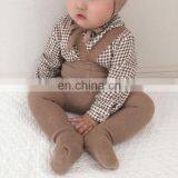 2020 Korean Children's Clothing Ins Wind Autumn Baby Knitted Overalls With Foot Socks Men and Women Baby Socks thumbnail-5