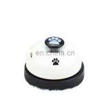 Pet Toy Training Called Dinner Small Bell Footprint Ring Dogs Toys For Teddy Puppy thumbnail-5