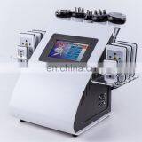 FR-601S 6 in 1 Ultrasonic Liposuction 40K Cavitation Vacuum Multipolar Bipolor RF Lipolaser Slimming Machine thumbnail-3