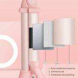 New Design USB Charging 2-1 Fast Heated Mini Hair Curler Straightener Electric Portable Multifunction Fashion Hair Styling thumbnail-2