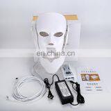 Многофункциональная цветочувствительная фотонная маска для ухода за кожей лица и шеи, светотерапия, 7-цветная LED-маска для лица и шеи thumbnail-4