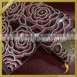Wholesale Rhinestone Iron on Patches Hot Fix Rhinestone Mesh for Dress FRM-233 thumbnail-3