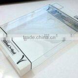 2015 Popular Eco-friendly Transparent Plastic Box Mobile Phone Cover