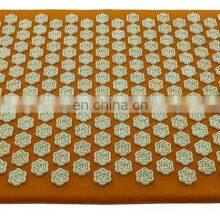 Flower Shape Spike Without Glue on Duck Canvas Acupressure Foot Mat thumbnail-5