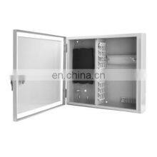 12/24/48 Core Внутренний и наружный оптический распределительный ящик для волоконных кабелей, стальной ящик для волоконных кабелей