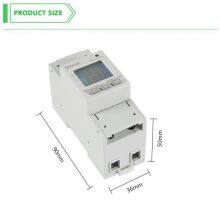 Acrel ADL100-ET/C CE Approved RS485 Single Phase Multifuction KWH Meter / IoT Cloud Electricity Meter thumbnail-4