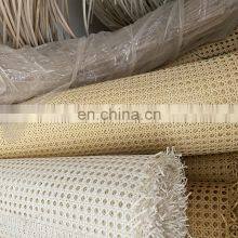 Hot Sell Weaving Square Mesh Natural/ Bleached Rattan Cane Webbing Roll Competitive Price Using for Furniture From Viet Nam thumbnail-4