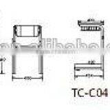 Metal Primary Student Desk and Chair TC-C04+TC-Z04-V for Pupil Furniture thumbnail-3