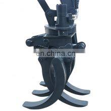 Log Grapple for Wheel Loader Tractor , Forest Log Grapple Trailer thumbnail-2